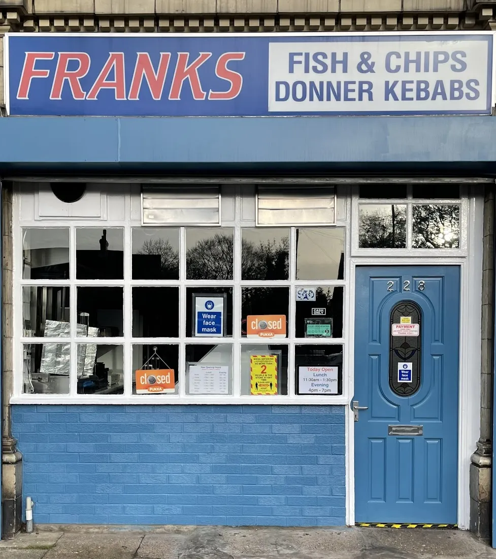 Franks Fish & Chip Shop ((Woodlands)) (Family Run Business Since 1984) ((41 Years))